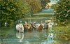Image 1 - WHERE IN THE EMBOWER'D TRANSLUCENT STREAM THE CATTLE SHUN THE SULTRY BEAM