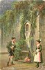 Image 1 - AM MARTERL man & woman stand facing each other before wayside shrine