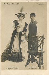 CONNIE EDISS AS CAROLINE VOKINS EDMUND PAYNE AS MEAKIN