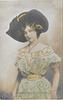 Image 4 - MISS GABRIELLE RAY wears large hat, faces & looks front