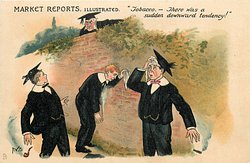 "TOBACCO.- THERE WAS A SUDDEN DOWNWARD TENDENCY!" smoking