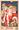 Image 1 - CHRISTMAS GREETINGS, Santa with a little girl on one shoulder and a doll on the other, many toys