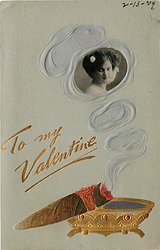 TO MY VALENTINE, blue-grey bacground