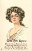Image 1 - girl with flower in hair, faces partly left & looks front