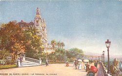 MONTE-CARLO. LA TERRASSE DU CASINO