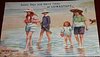 Image 7 - ON THE SANDS four children paddle