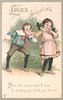 Image 1 - LOVE'S GREETING; NOW, FOR EVERY KISS I OWE, I CAN PAY YOU BACK, YOU KNOW!