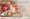 Image 1 - A HAPPY BIRTHDAY bowl left with three open roses, many others, two buds right on table