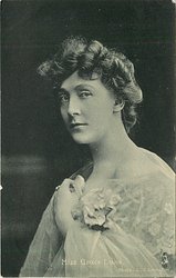MISS GRACE LANE head & shoulders study, looking left