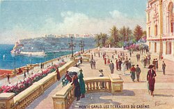 MONTE-CARLO. LES TERRASSES DU CASINO