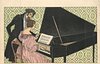 Image 1 - young woman playing piano with young man beside her