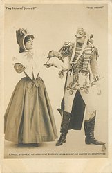 ETHEL SYDNEY AS JOSEPHINE ZACCARY, WILL BISHOP, AS MASTER OF CEREMONIES