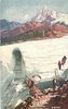 Image 1 - GLACIER DES BOSSONS MT. BLANC bridge over crevasse, ladder right, steps to tunnel