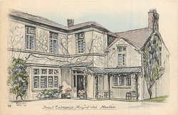 FRONT ENTRANCE, MAY'S HOTEL