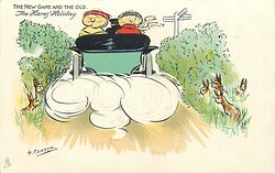 THE NEW GAME AND THE OLD. THE HARES' HOLIDAY