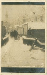 BEGUINAGE FLAMAND, L'HIVER