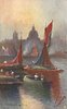 Image 1 - many boats, some with red sails, St. Paul's behind