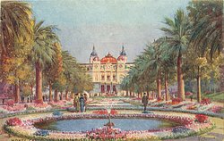 MONTE-CARLO. LES JARDINS ET LE CASINO