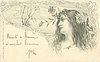 Image 1 - head right, facing & looking left, lake background with central small tree