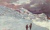 Image 1 - ASCENSION DU MONT-BLANC three people walk up in snow