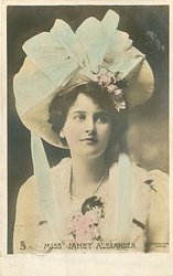 MISS JANET ALEXANDER