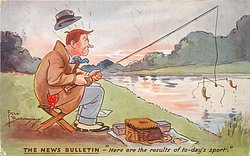 "HERE ARE THE RESULTS OF TO-DAY'S SPORT."