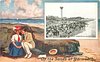 Image 1 - inset GREAT YARMOUTH. BEACH FROM BRITANNIA PIER couple find secluded place behind rocks