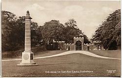 ENTRANCE TO GORDON CASTLE