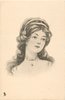 Image 1 - girl wearing heavy jewelled necklace faces front looks half right