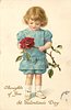 Image 1 - THOUGHTS OF YOU ST. VALENTINE'S DAY boy in blue with exagerated rose