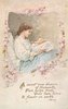 Image 1 - mother sits in bed with new baby