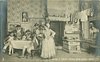 Image 1 - MME.REJANE DANS MME. SANS-GENE kitchen scene, soldiers seated & standing round table left, two maids right