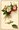 Image 1 - one white and one pink, two leaves lower right, one points directly at corner