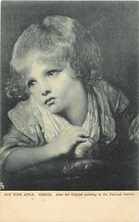 BOY WITH APPLE