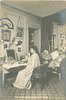 Image 1 - MME.REJANE DANS SA LOGE seated in front of mirror appling make-up