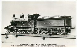 R. GOSNELL'S 1" SCALE. 4.4.0. L.S.W.R. ADAMS EXPRESS