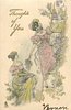 Image 2 - girl on ladder picks wisteria & hands it to girl below