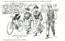 A L' ENTRAINEMENT (AUTOUR DU CARROUSEL)