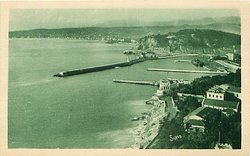 VUE GENERALE DE NICE PRISE DU MONT BORON, GENERAL VIEW OF NICE FROM MOUNT BORON
